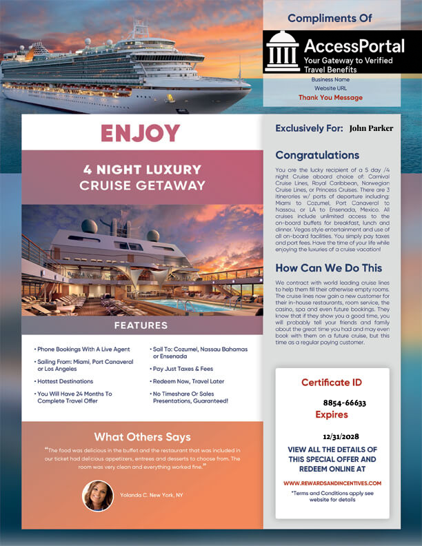 Reward Access Pass — Official Membership Program