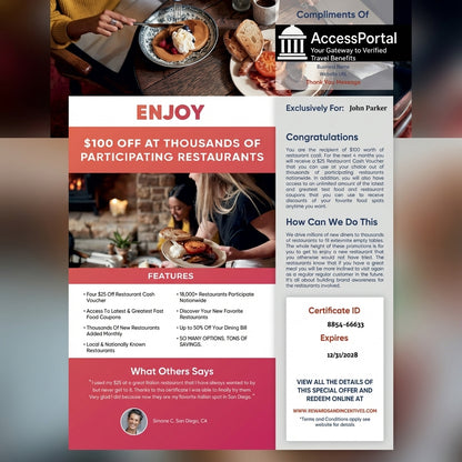 35 Verified Travel Certificates — Official Lifetime Access-
(Last 46 Spots)