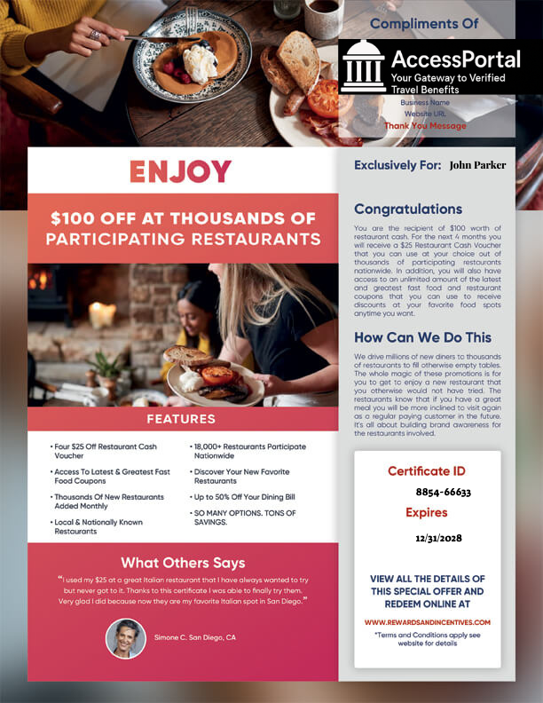 Reward Access Pass — Official Membership Program