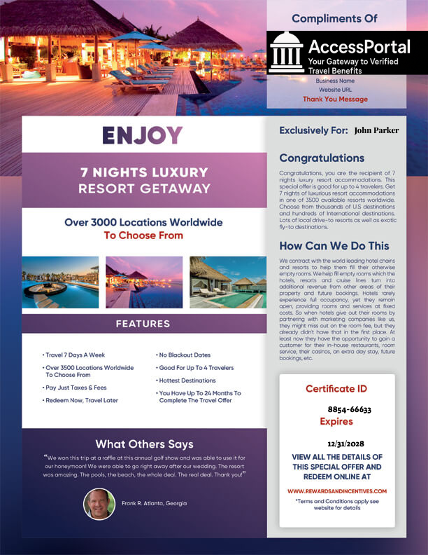 Reward Access Pass — Official Membership Program